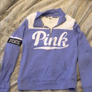 PINK quarter zip